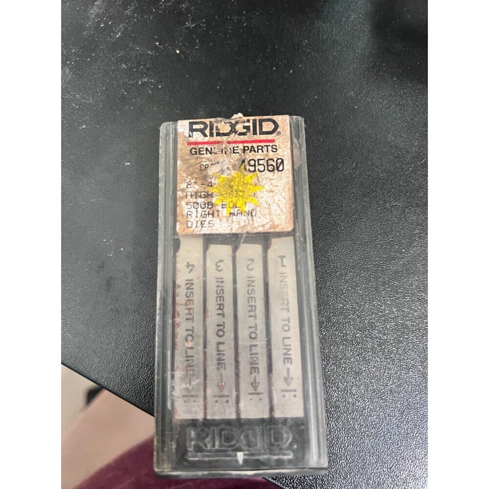 RIDGID 2"- 4 ACME RH Alloy Steel Pipe Dies 47870 - 1 Pack